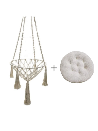 New Pet Hammock Cat Swing Hand Woven Cotton Rope Cats Hanging Basket Kitten Hanging String Den Indoor Pend Nest Pets Supplies